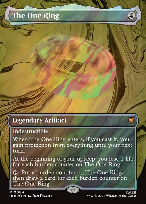 The One Ring from The Hobbit Commander