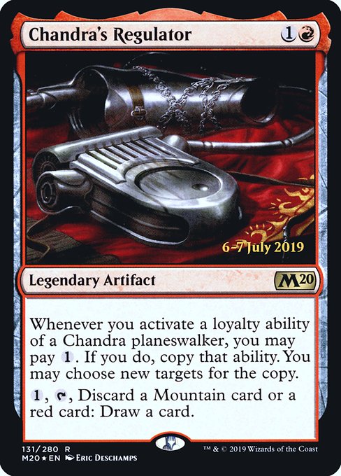 Chandra's Regulator from Core Set 2020 Promos