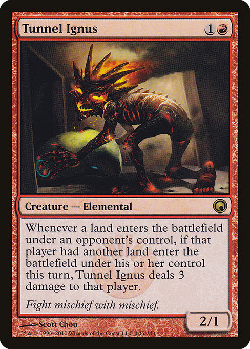 Tunnel Ignus highlighted card art