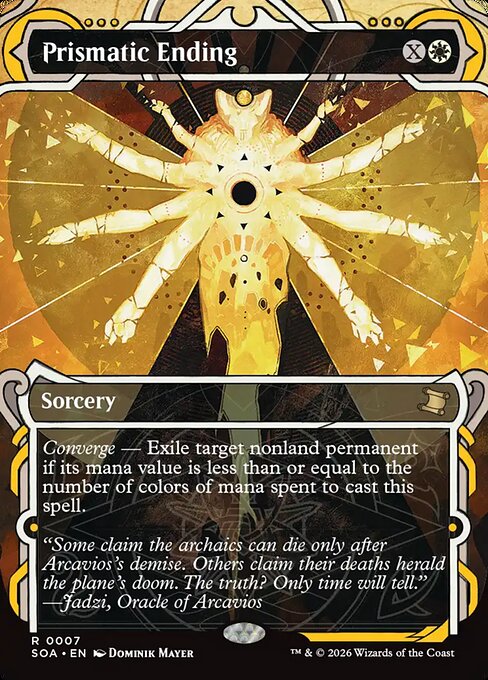Prismatic Ending from Secrets of Strixhaven Mystical Archive