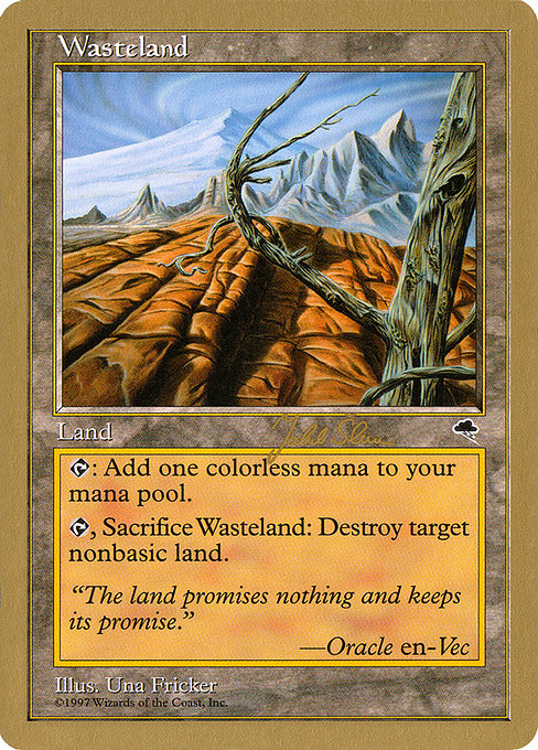 Wasteland from World Championship Decks 1999