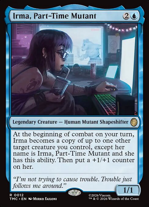 Irma, Part-Time Mutant from Teenage Mutant Ninja Turtles Eternal
