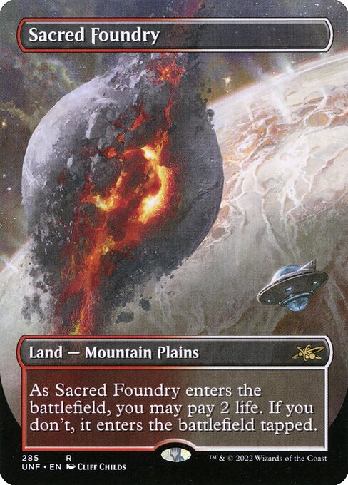 Sacred Foundry from Unfinity