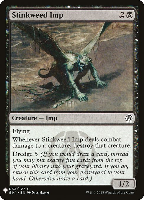 Stinkweed Imp from The List