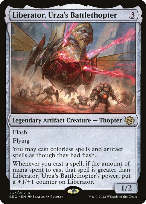 Liberator, Urza's Battlethopter from The Brothers' War