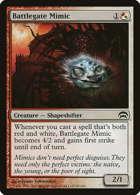 Battlegate Mimic highlighted card art