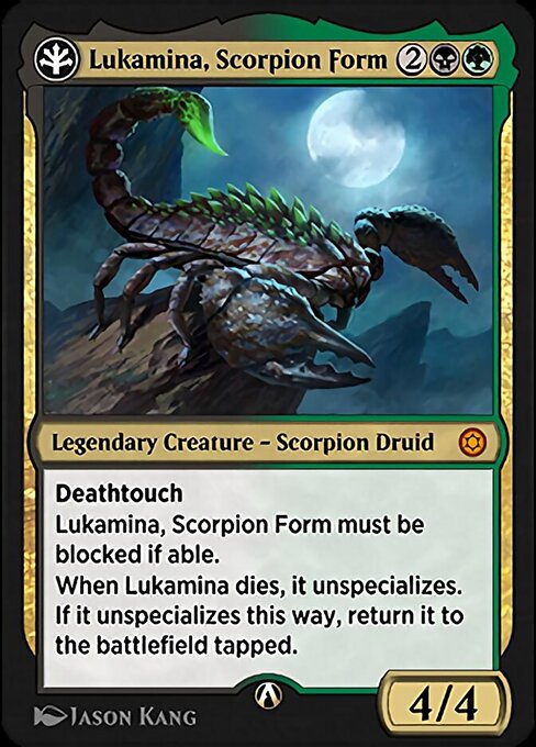 Lukamina, Scorpion Form highlighted card art
