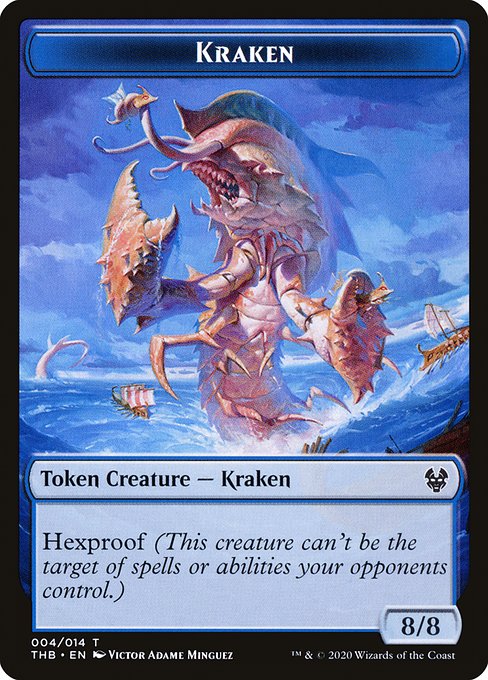 Kraken highlighted card art