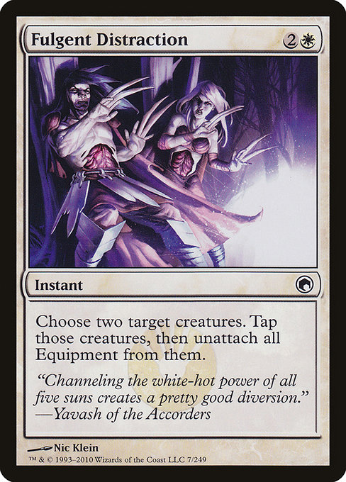 Fulgent Distraction highlighted card art