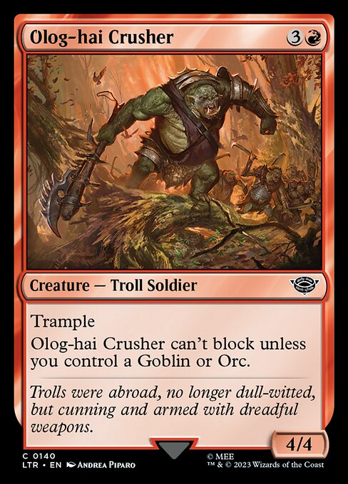 Olog-hai Crusher from The Lord of the Rings: Tales of Middle-earth