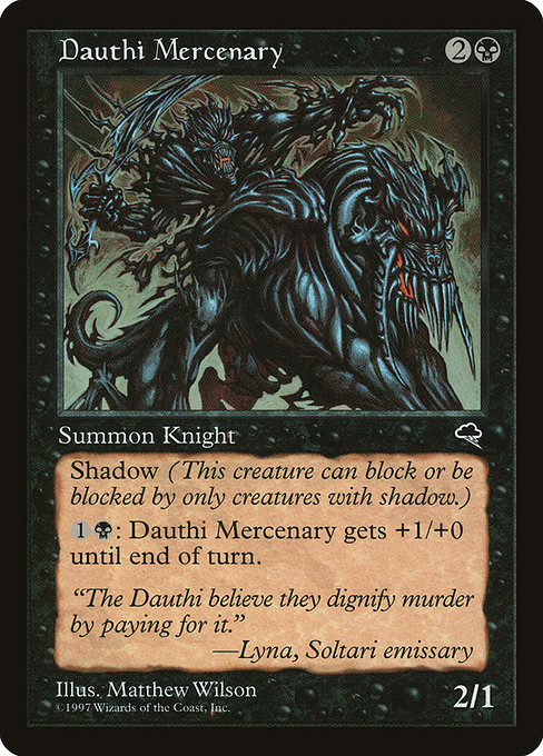 Dauthi Mercenary from Tempest