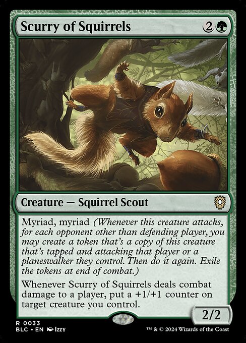 Scurry of Squirrels highlighted card art