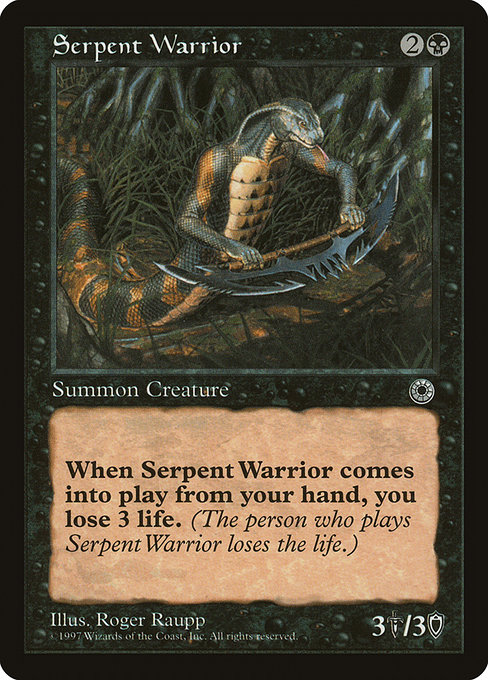 Serpent Warrior from Portal