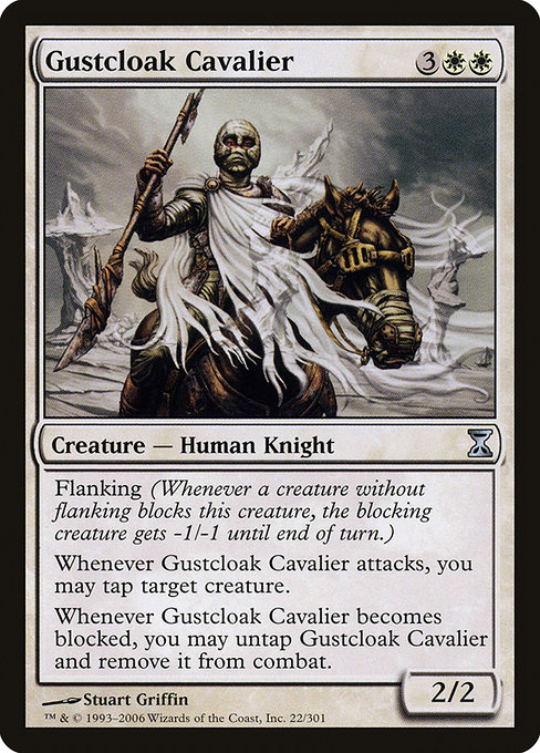 Gustcloak Cavalier highlighted card art