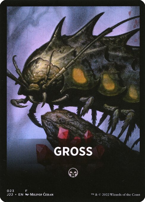 Gross highlighted card art