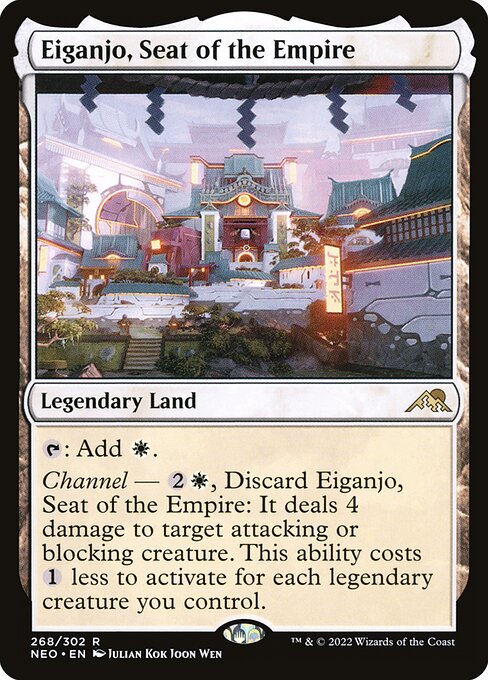Eiganjo, Seat of the Empire from Kamigawa: Neon Dynasty