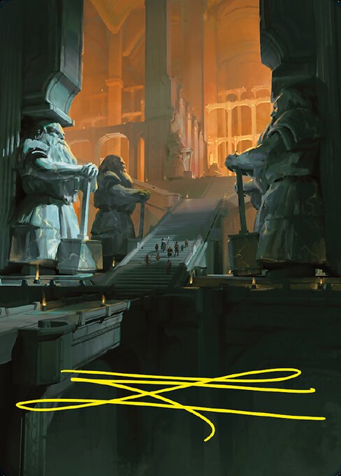 Mines of Moria // Mines of Moria from Tales of Middle-earth Art Series