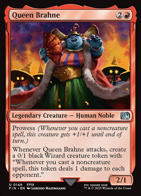 Queen Brahne from Final Fantasy