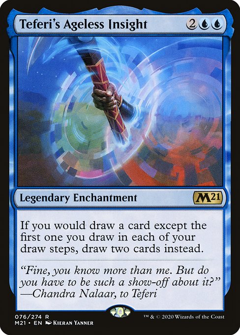 Teferi's Ageless Insight from Core Set 2021