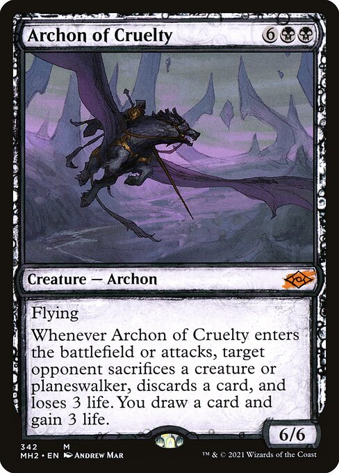 Archon of Cruelty from Modern Horizons 2
