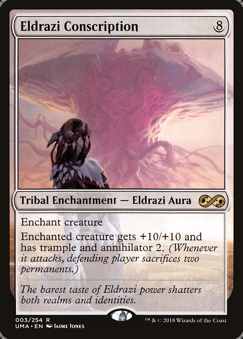 Eldrazi Conscription from Ultimate Masters
