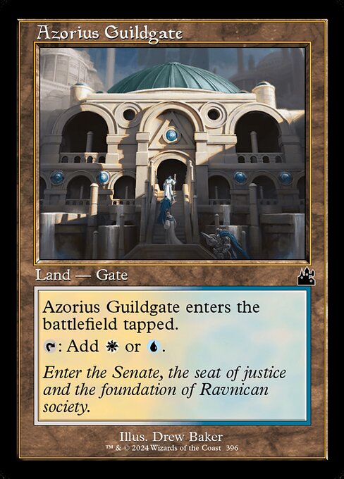 Azorius Guildgate from Ravnica Remastered