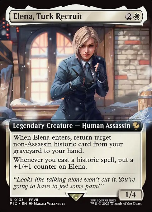 Elena, Turk Recruit highlighted card art