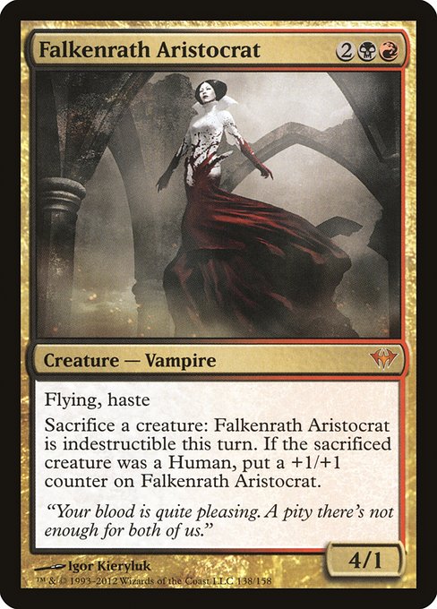 Falkenrath Aristocrat from Dark Ascension