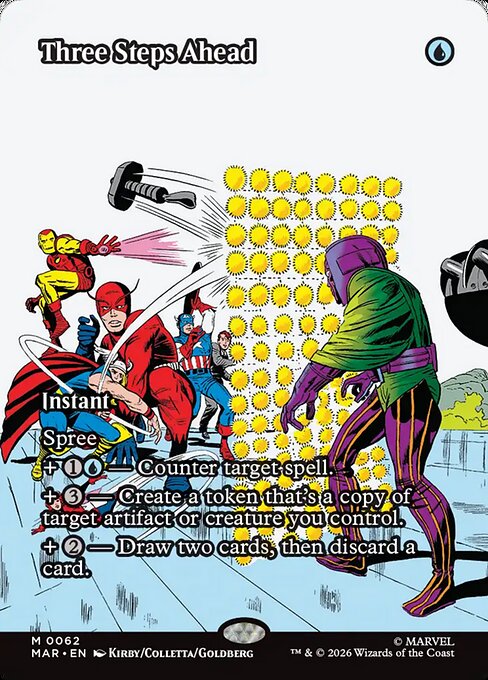 Three Steps Ahead from Marvel Universe