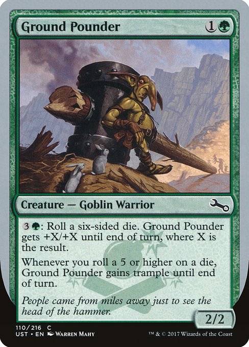Ground Pounder highlighted card art