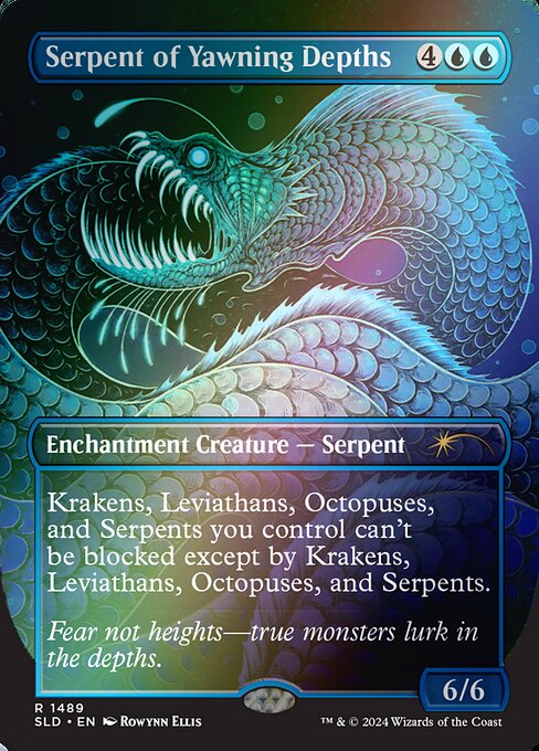 Serpent of Yawning Depths from Secret Lair Drop