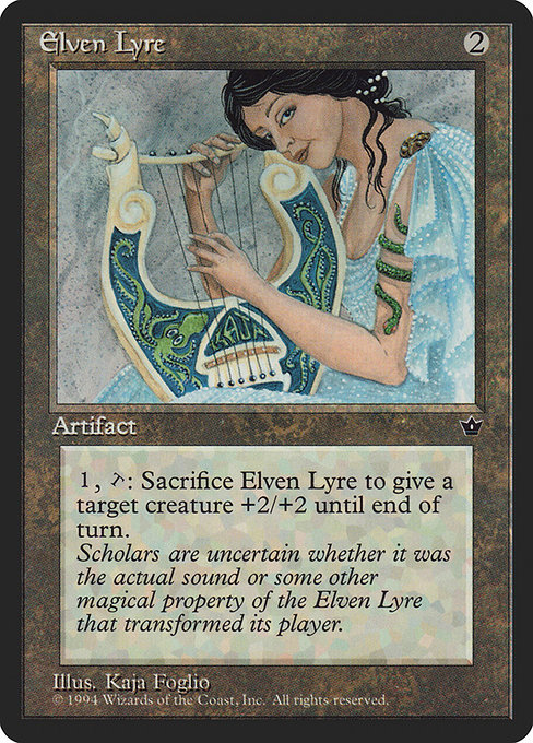 Elven Lyre from Fallen Empires