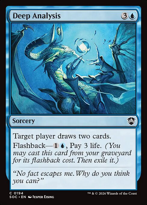 Deep Analysis highlighted card art
