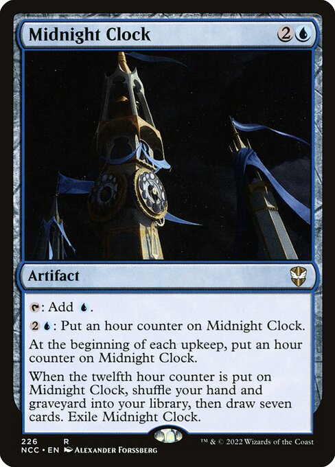 Midnight Clock from New Capenna Commander