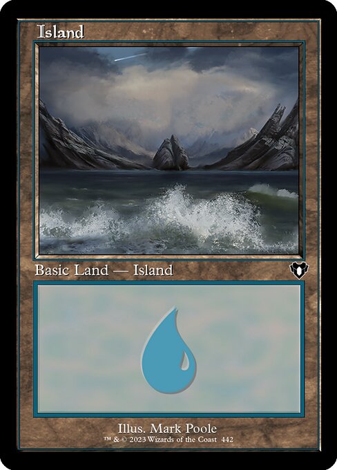 Island from Commander Masters