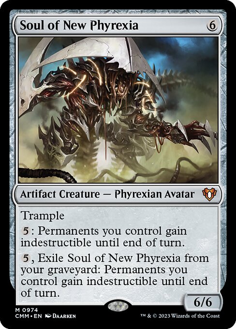 Soul of New Phyrexia highlighted card art
