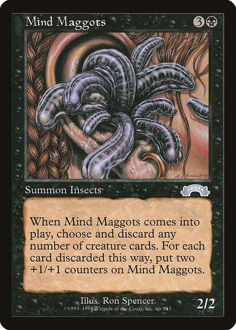 Mind Maggots highlighted card art