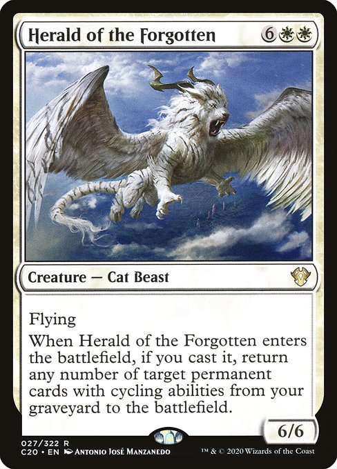 Herald of the Forgotten highlighted card art