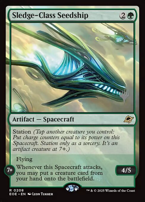 Sledge-Class Seedship from Edge of Eternities Promos