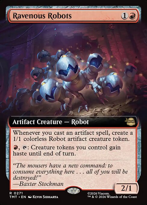Ravenous Robots from Teenage Mutant Ninja Turtles