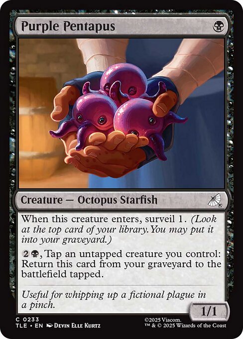 Purple Pentapus highlighted card art