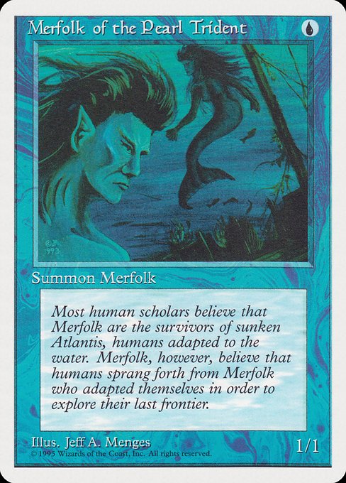 Merfolk of the Pearl Trident from Rivals Quick Start Set