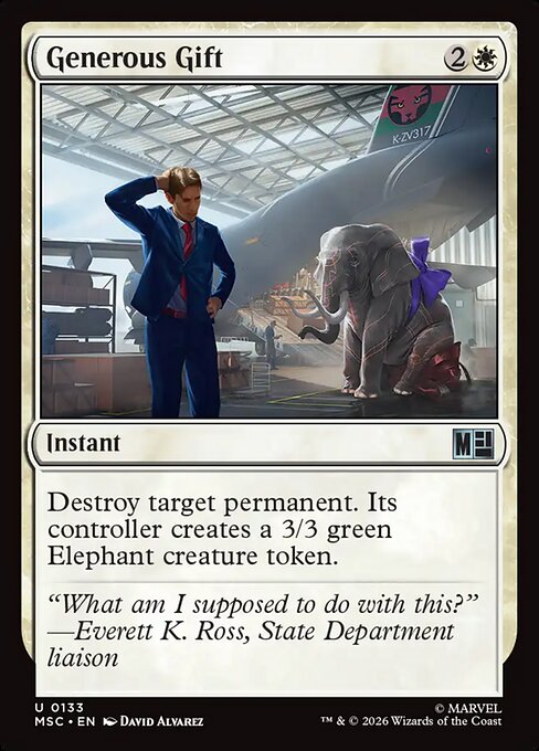 Generous Gift highlighted card art