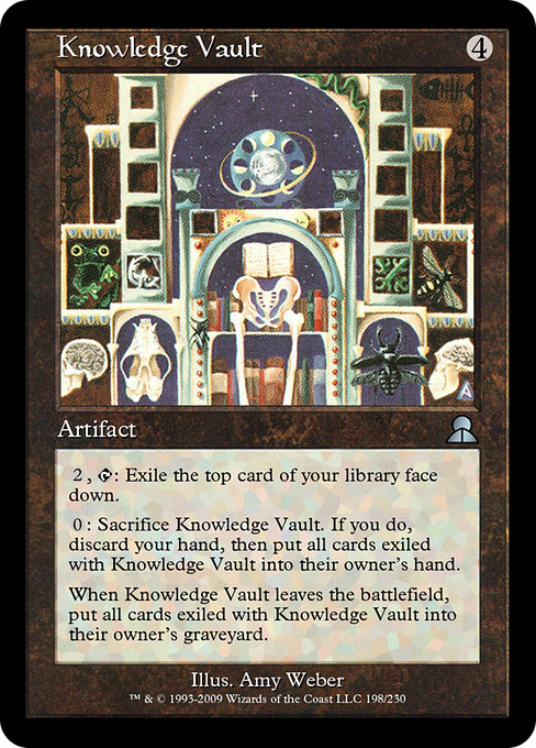 Knowledge Vault highlighted card art