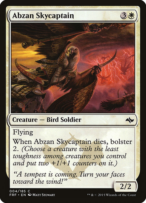 Abzan Skycaptain highlighted card art
