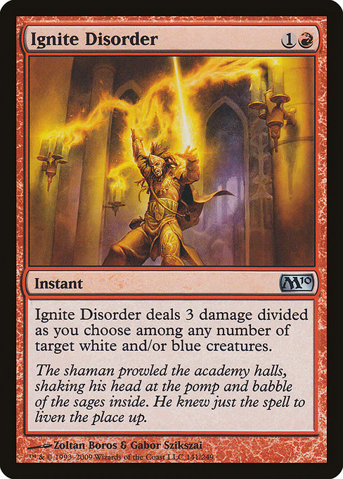Ignite Disorder highlighted card art