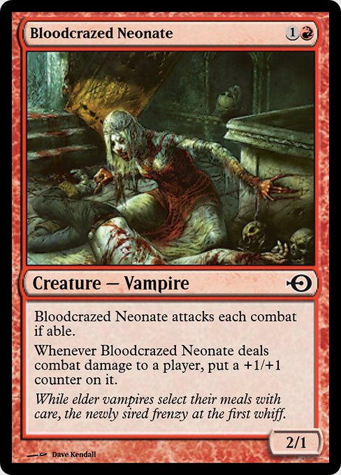 Bloodcrazed Neonate highlighted card art