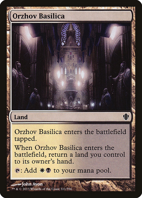 Orzhov Basilica from Commander 2013