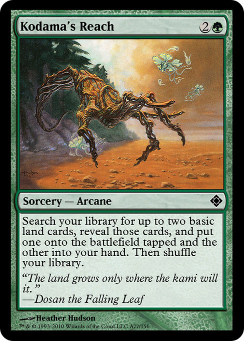 Kodama's Reach from Magic Online Theme Decks