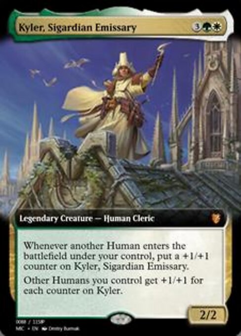 Kyler, Sigardian Emissary highlighted card art